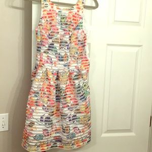 Sleeves fit and flare dress